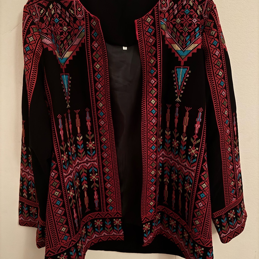 Palestinian Embroidered blazer
